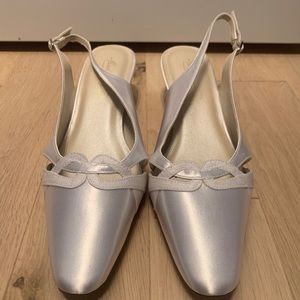 Michaelangelo Logan satin wedding shoes